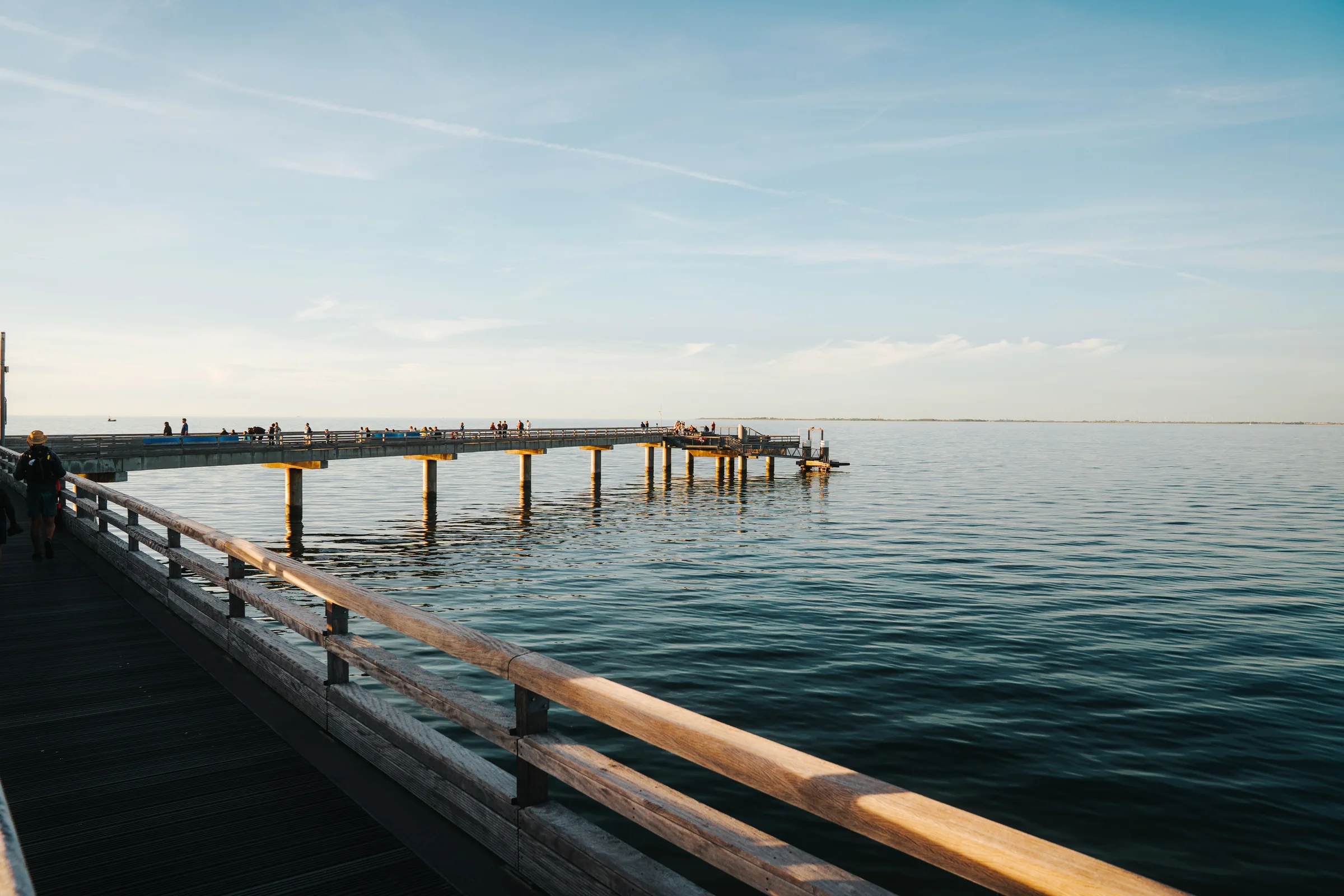 Auf der Seebrücke